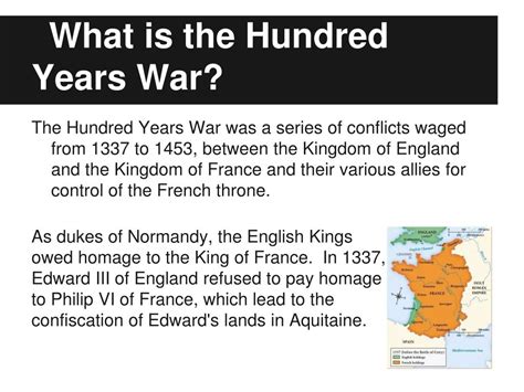 the hundred years war meaning.
